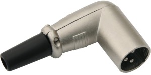 Wtyk Mikrofonowy Męski XLR 3pin Cannon na Kabel -K