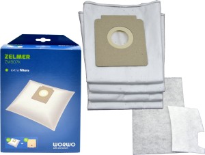 Worki do Odkurzacza ZELMER XS01Z011 Zanussi Bomann