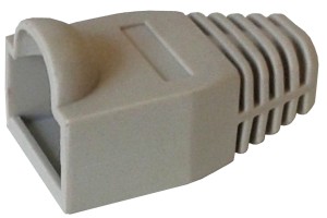 Osłona Wtyku Telefonicznego 8p8c RJ45 Szara Gumowa