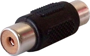 Adapter Łącznik RCA Gniazdo - Gniazdo Cinch Złącze