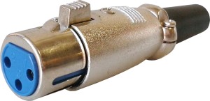 Gniazdo Mikrofonowe Wtyk Żeński XLR 3pin Cannon