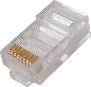 Złącze Wtyk Telefoniczny 8p8c RJ45 LAN Sieciowy 10