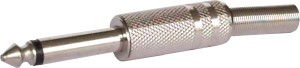Wtyk Jack 6,3 mm Mono Duży Jack Metalowy