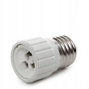 PRZEJŚCIÓWKA ŻARÓWKI ADAPTER E27 > GU10