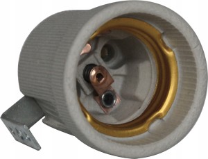 4x OPRAWKA DO ŻARÓWEK E27 CERAMICZNA PORCELANOWA