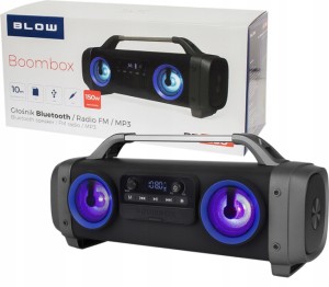 Głośnik Bluetooth Tuba BOOMBOX Wieża Radio MP3 USB