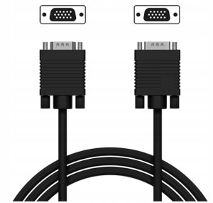 KABEL VGA - VGA M/M 1.8m Przyłącze D-SUB 15pin