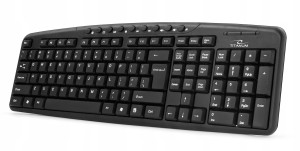 KLAWIATURA PRZEWODOWA MULTIMEDIALNA FRESNO USB