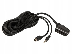 Kabel przyłącze przewód Euro Jack 3,5 SVHS WT 10m