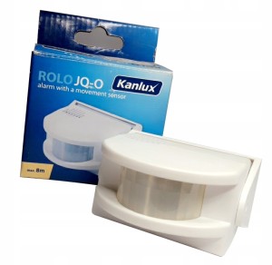 Alarm mini alarm z Czujnikiem Ruchu na baterie 9V