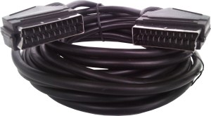 Kabel Euro -Euro Eurozłącze Scart 21 PIN 5m